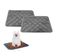 Supercap - Tapete autocalentable para Gatos, Almohadilla para Perro Que refleja el Calentamiento Corporal, Cama Lavable para Gatos, Manta Extra térmica para Mascotas (2pcs, Medium)
