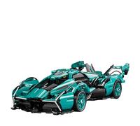 Supercar - Kit de construcción de coche deportivo - 1280 piezas - 1:14 - Bloques de construcción para adultos - Modelo de coche deportivo técnico - Modelo de coche de carreras - Compatible con los