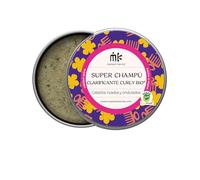 SuperChampú Sólido 2 en 1 | Champú + Acondicionador | Sin Plástico | Vegano | Zero Waste | 75 g ≈ 1 L champú líquido | Maison Karité (Champu Clarificante CurlyBio Con Lata)