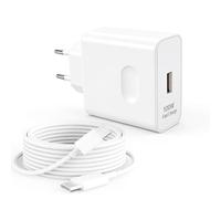 Supercharge 100W Cargador Compatible con Honor 200Pro + 400Pro Magic 7 Pro | para Honor 7Lite 6Lite 6Pro 200 Lite X6b Pad 9 con 6A Cable USB C 1m