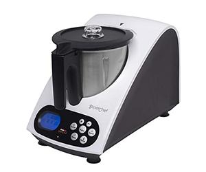 Superchef Robot de Cocina VA1500 Cook&MIx, 1100w+500w, jarra de 2 litros de capacidad real, 10 velocidades, de 40º a 110º