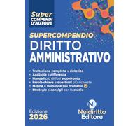 Supercompendio di diritto amministrativo 2026