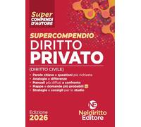 Supercompendio di diritto privato (civile) 2026