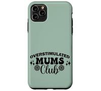 Supercute Best Green Ironic Funny Sobreestimulated Mums Club Carcasa para iPhone 11 Pro Max
