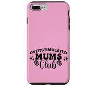 Supercute Best Pink Ironic Funny Sobreestimulated Mums Club Carcasa para iPhone 7 Plus/8 Plus