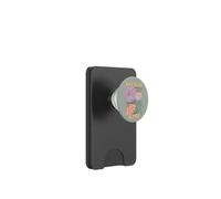 Supercute Love her Retro Floral Groovy Boho, la mejor mamá de la historia del Reino Unido PopSockets PopWallet para MagSafe
