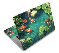 SUPERDANT 3 unidades de láminas adhesivas para ordenador portátil con pintura al óleo, diseño floral de tulipán rosa, resistente al agua, resistente a los arañazos, vinilo para ordenador portátil de