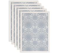 SUPERDANT 4 piezas vintage mandala Papel de transferencia de cerámica patrón mandala calcomanías de Porcelana pegatinas de transferencia cerámica sobre esmalte Esmaltado 52x37cm