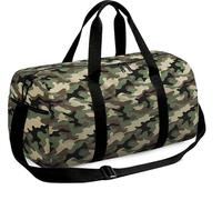 SUPERDANT Bolsa de deporte con estampado de camuflaje militar 45 x 20 x 24 cm 17.7 x 7.9 x 9.4 pulgadas bolsa de deporte grande para almacenamiento de gimnasio y viajes cortos con correa de hombro