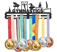 SUPERDANT Gancho para medallas de Gimnasia Masculina Gancho para medallas Deportivas para más de 40 medallas Gancho de Hierro para Colgar en la Pared Ganchos de Hierro para decoración
