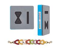 SUPERDANT Mochila Correa Troqueles de Corte Hebillas Troquel de Madera Pendientes Cortes Decoraciones Colgantes Colgante Llavero Troquelado para Mochila Cadenas Decorativas Pulseras DIY Artesanía