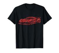 Superdeportivo futurista Digital Turbo Race Motorsport Style Camiseta