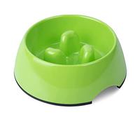 SuperDesign - Cuenco para Perros y Gatos, comedero Lento, para Hacer hábitos de alimentación Lenta, para Perros y Gatos, antigolpes, para Cachorros, comedero Lento para Alimentos crudos Secos