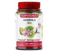 Superdiet - Axarola Malva Orgánica Doble Acción Tránsito y Digestión - 100 comprimidos