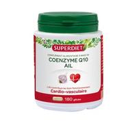 SuperDiet Coenzyme Q10 & Ail 180 caps