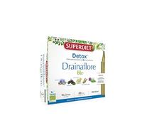 SUPERDIET - DRAINAFLORE - DETOX - UNIDOSE - FORMATO NÓMADA - DETOX 5 EMUNCTÓRIOS - PRODUCIDO EN FRANCIA - FORMULACIÓN PROPIA - 20X15ML