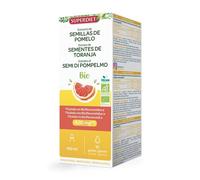 SUPERDIET - EXTRACTO DE SEMILLA DE PAMPLEMOSIS BIO - Titulado en flavonoides a 420MG -Vitalidad- Sin alcohol - Frasco cuentagotas de 100 ml