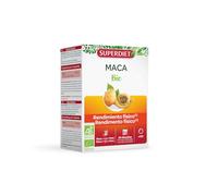 SUPERDIET - MACAFIT BIO - Rendimiento físico y mental, Salud de la pareja - Producción francesa - 120 comprimidos