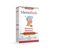 SUPERDIET - MEMOFLASH AMPOLLA - Memória - Mantenimiento de la memoria - Fabricado en Francia - 20 Ampollas de 15ml