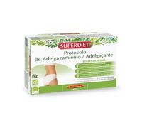 SUPERDIET - PROTOCOLE ADELGAZANTE BIO - Adelgazamiento - Programa Trifásico Completo - Fabricado en Francia - 20 Ampollas de 15ml