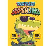 Superdino | Coloring Pages + Video Stories | Brand-new, original coloring pages featuring animals that you can color and have fun with | Color and ... coloring books, but also entertaining videos