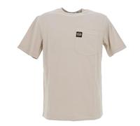 Camiseta con bolsillo y costuras en contraste Superdry L