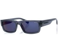 Superdry SDS 5005 Unisex Sunglasses 108 Grey Crystal/Smoke Witht Blue Flash Mirror