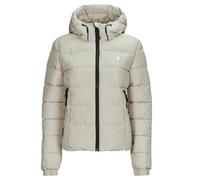 Superdry Abrigo de plumas HOODED SPIRIT SPORTS PUFFER in Beige FR 38