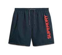 Superdry - Bañador gráfico en poliéster azul - Swimwear - Hombre - Azul - M -