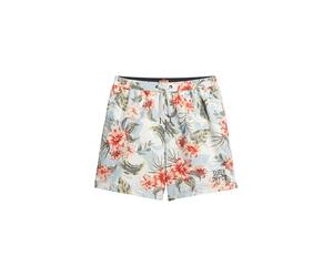 Superdry Bañador para hombre de 43 cm de largo con estampado hawaiano, Aloha Shadow, XL