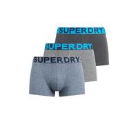 Superdry Calzoncillos bóxer para hombre, pack de tres, L