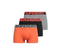 Superdry Calzoncillos bóxer para hombre, pack de tres, M