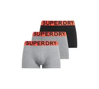 Superdry Calzoncillos bóxer para hombre, pack de tres, M