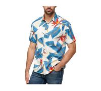 Superdry - Camisa Tropical Hawaiana - Shirts - Hombre - Multicolor - M -