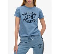 Superdry Camiseta ajustada gráfica Athletic Essentials. Azul 32