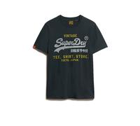 SUPERDRY Camiseta azul oscuro | M