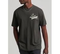 Superdry Camiseta con logotipo Vintage Logo Crossing Lines. Negro 3/M