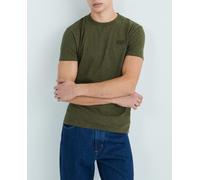 Superdry Camiseta de algodón orgánico con logotipo Essential. Verde M