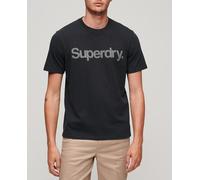 Superdry Camiseta de hombre suelta City. Azul marino S