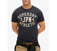 Superdry Camiseta de manga corta Vintage Athletic. Azul marino L