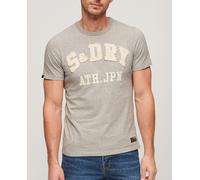 Superdry Camiseta de manga corta Vintage Athletic. Gris claro M