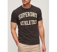 Superdry Camiseta de manga corta Vintage Athletic. Gris oscuro L