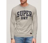 Superdry Camiseta de manga larga Athletic. Gris claro 2XL