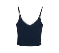 Superdry Camiseta de tirantes para mujer Athletic Essentials con cuello en V, lauren azul marino, XS