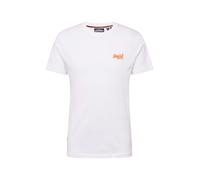 Superdry Camiseta 'Essential' naranja / blanco, Talla XXL