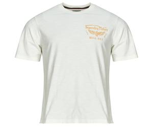Superdry Camiseta Heritage Biker Loose T-Shirt in Blanco EU L