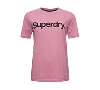 Superdry Camiseta para Mujer Cl tee Rosa Suave. XL
