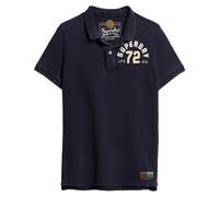 Superdry Camiseta Polo Para Hombre - Polo Atlético Vintage, Logo, Sólido