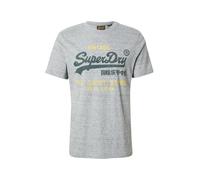 Superdry Camiseta 'VL Classic' amarillo / gris moteado / pino L amarillo / gris moteado / pino