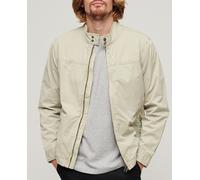 Superdry Superdry - Cazadora de hombre Harrington. Gris Talla XL
